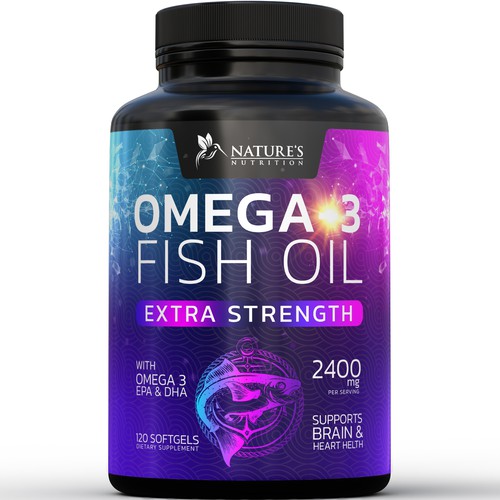 Designs | Omega 3 Fish Oil Design needed for Nature's Nutrition ...