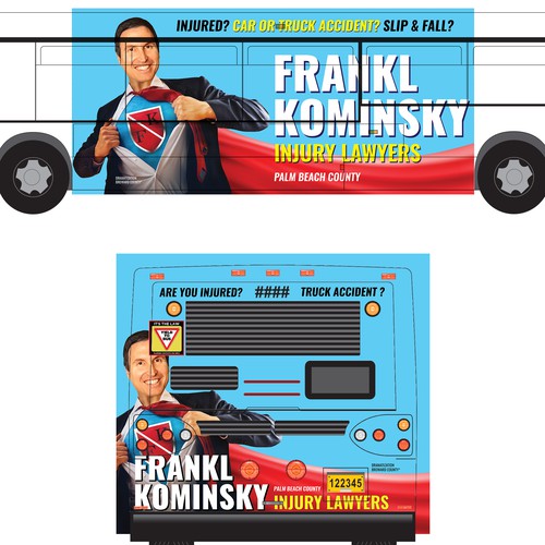 Bus Designs for a Law Firm Design by RED DOT