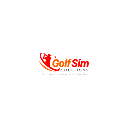 Tee Off Your Creativity: Golf Simulator Logo Design Challenge Design by rifzdesign