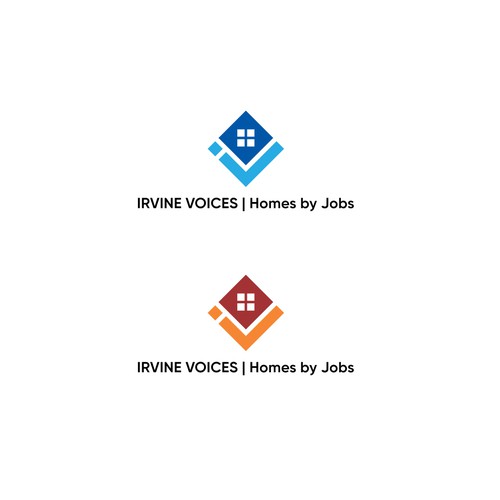 コンペ「Irvine Voices - Homes for Jobs Logo」のデザイン by Ne'Ubanさん 