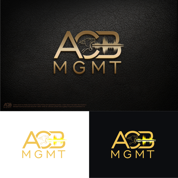 Design by rinnegan™ titled "ACB MGMT"
