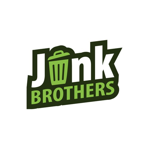 Fun logo for our local, family owned junk removal business Design by chico'