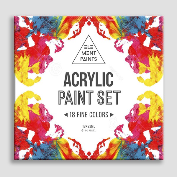 Create Packaging for Acrylic Paint Sets (Exciting New Brand) **Guaranteed contest and future work**