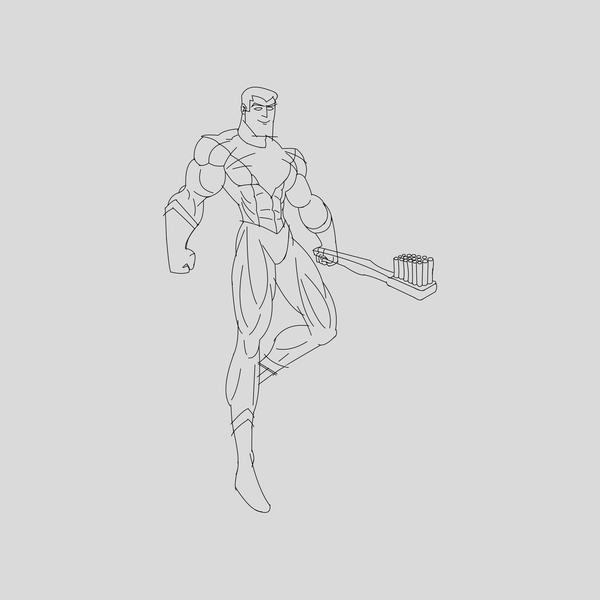 Design by BL4CK R3VOLUTIONS titled "Design a mascot for Mouthpower.org"