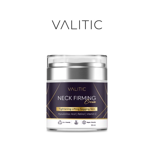Neck firming cream - expensive look Design by creationMB
