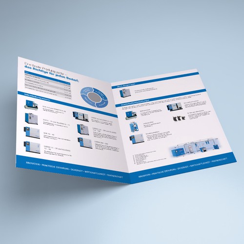 Brochure contest entry by Unlike Studio