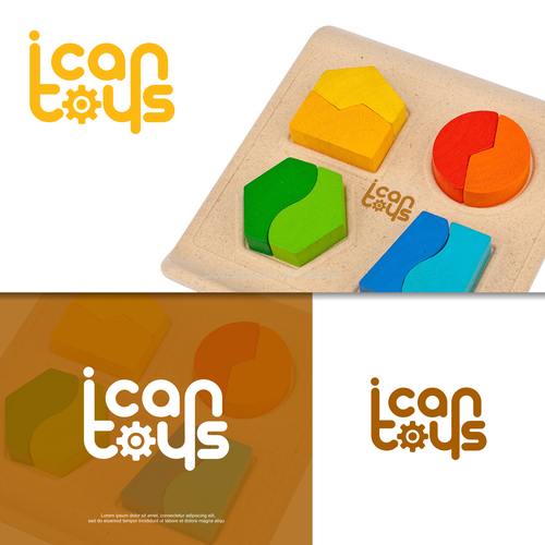 Design a toy logo for wooden interactive toys Design by Aurévo™