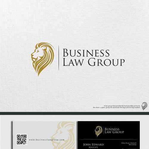 Strong and Innovative Logo for a Dominating Business Law Firm - The Test of Awesomeness! Design by khingkhing