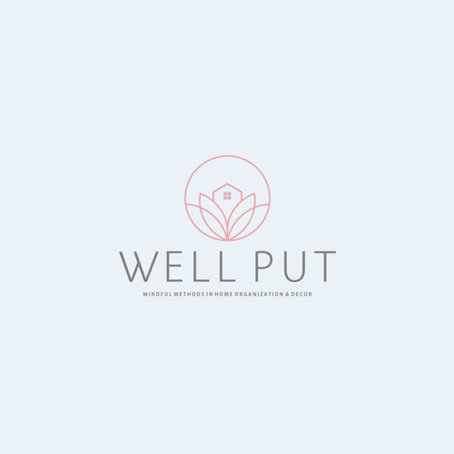 Well put logo designed for mindful organization and home decor ...
