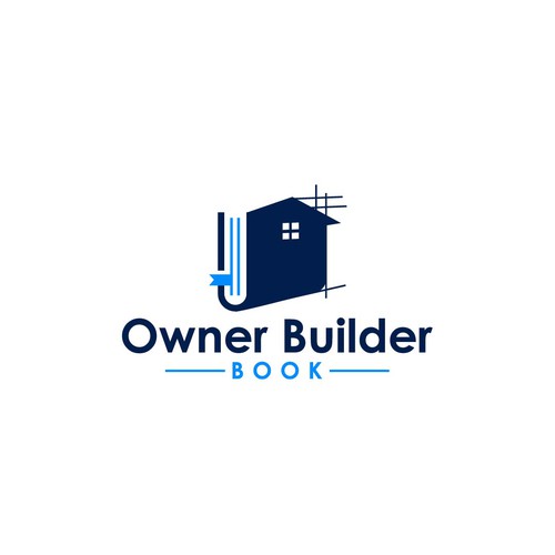 The New Owner Builder Book Logo Design by Creator Hub