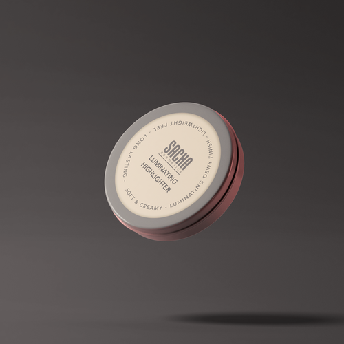 Sacha Luminating Cream Highlighter Design by DesignInc.