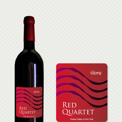 Design di Glorie "Red Quartet" Wine Label Design di The Nugroz