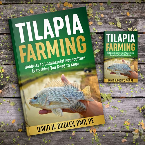 Tilapia Farming - Book Cover Design by Sam Art Studio