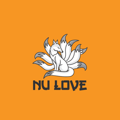 Design a nine tailed fox for Japanese influenced company Design by B"n"W