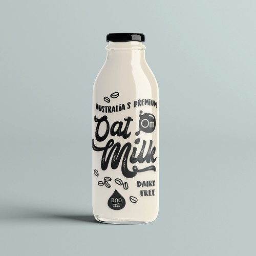 New oat Milk label Design von ✎ SB_designs