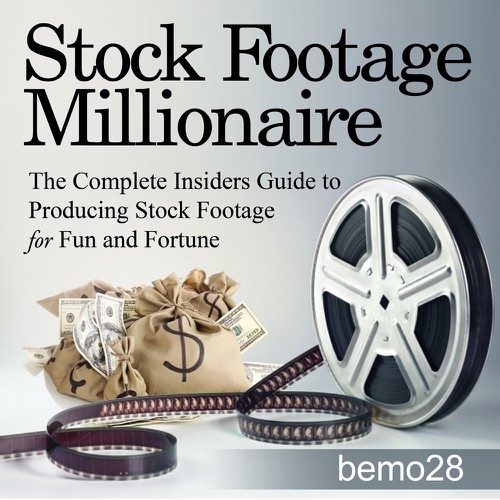 Eye-Popping Book Cover for "Stock Footage Millionaire" Design by TRIWIDYATMAKA