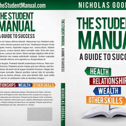 The Student Manual book cover wanted! Design by digital.ian