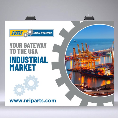 Design a banner for an automation exhibition Design von Sketch Media™