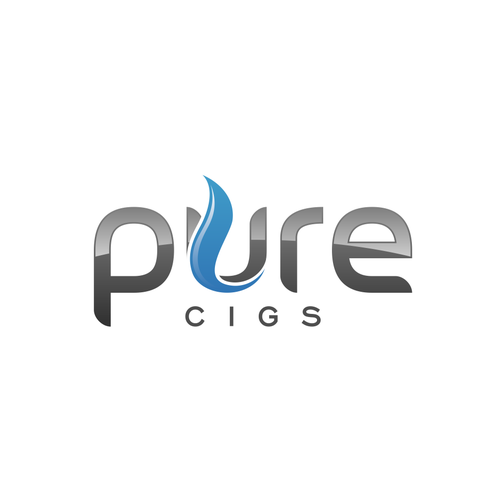 Create an updated logo design for PURE CIGS Design réalisé par Susmetoff