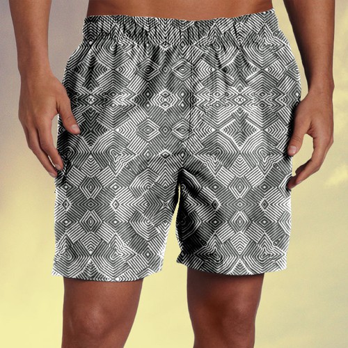 Men's Athletic Shorts Designs/Patterns Design by Gagilend