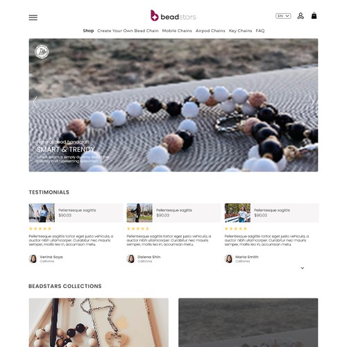Designs | Create a wonderful homepage for colorful mobile chains based ...