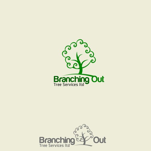 Create the next logo for Branching Out Tree Services ltd. Diseño de Sambel terong