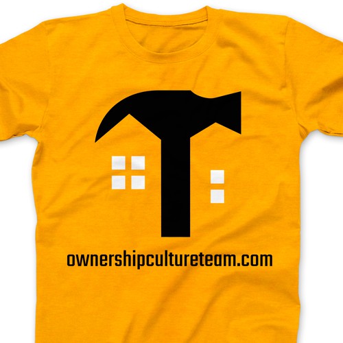 Clean logo for a construction company Design by Marcos!