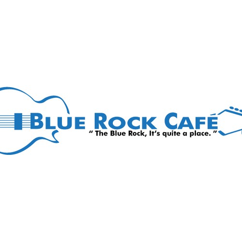 logo for Blue Rock Cafe Diseño de boogiemeister