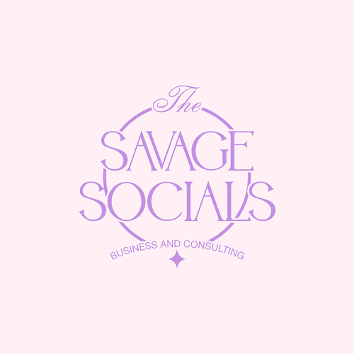 I’m after a logo that’s savage, classy, bougee, rachet for my online company! Design by Lunna Maslo