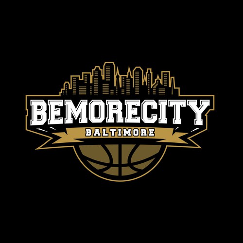 Basketball Logo for Team 'BeMoreCity' - Your Winning Logo Featured on Major Sports Network Réalisé par Danieltaaa