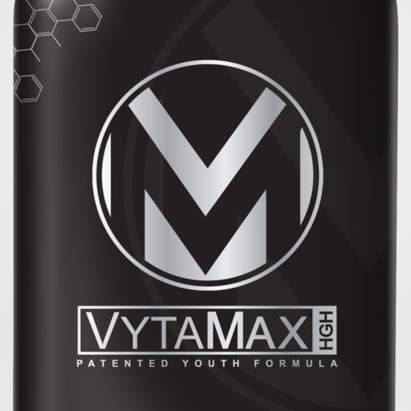 Design by Da vinci™ titled "Create a capturing bold energetic sexy logo for Vytamax-hgh"
