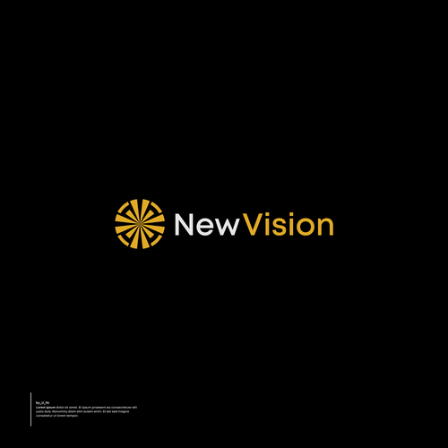 New Vision Logo Design by C H A L W A ✅