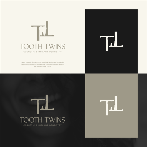 TOOTH TWINS Design by evano.
