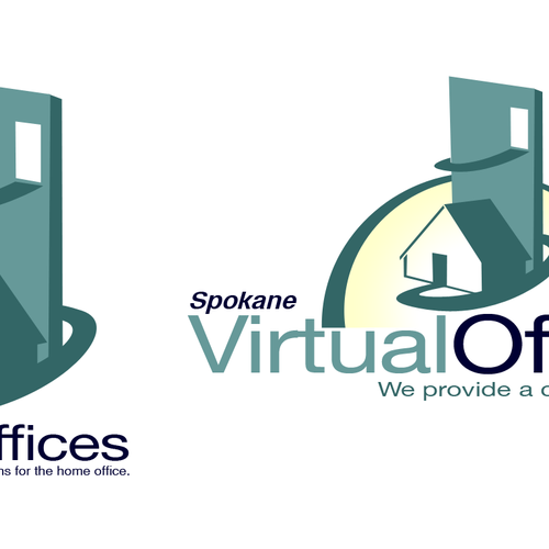 Virtual Offices - logo design Design by ld758