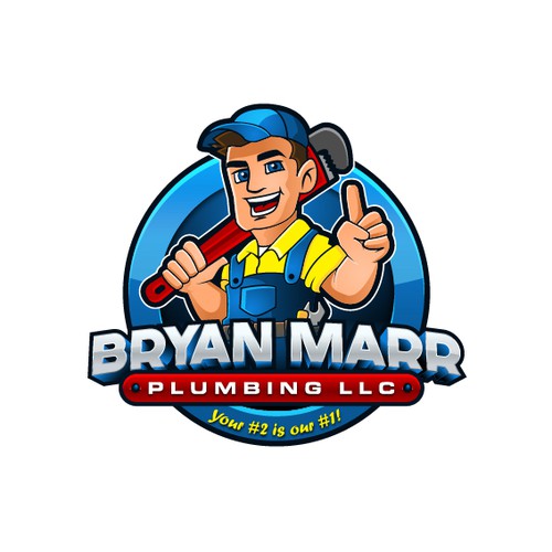 Help Bryan Marr Plumbing modernize their current logo Design von Deezign Depot