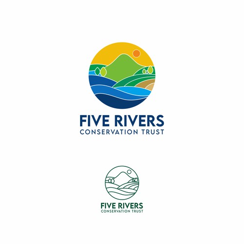 Inspiring logo for land conservation org – save farms and forests, protect clean water, and connect people to nature! Diseño de made by tom