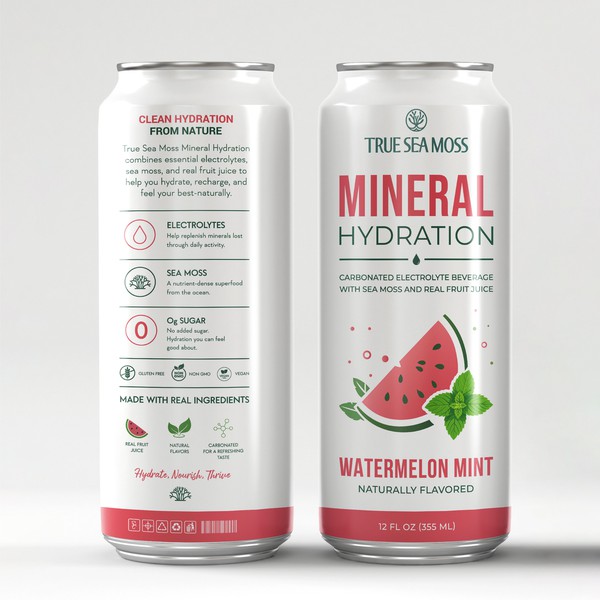 Clean & Modern Beverage Packaging