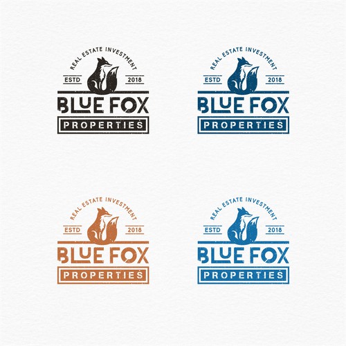 Designs Blue Fox Properties needs Dynamic Branding Logo & brand