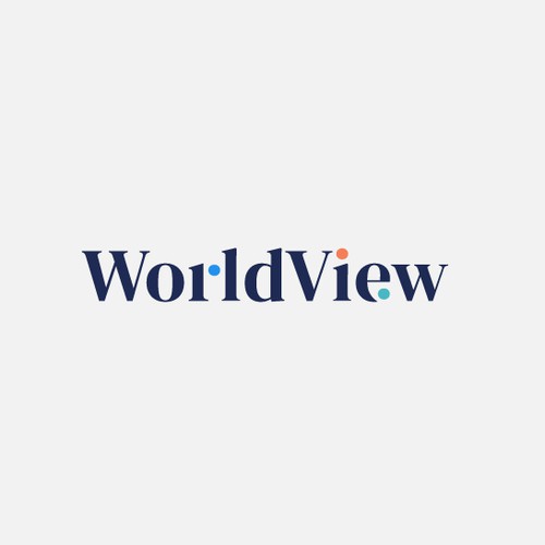 WorldView Magazine Logo Design by Creative Dan