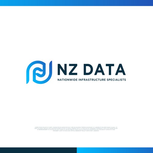 NZ Data New Branding Design by CreatiVe Brain✅