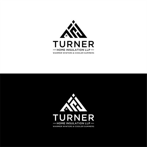 Designs Turner Home Insulation LLP Logo & brand identity pack contest
