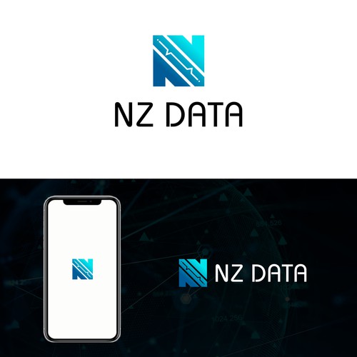 NZ Data New Branding Design by KKart