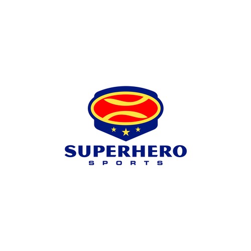 logo for super hero sports leagues Diseño de Gwydion ♦
