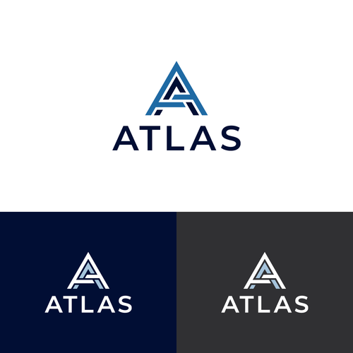 New Logo for the Company, Atlas.  Atlas solves commercial problems daily deploying hands on solution Design by CaptainZZ