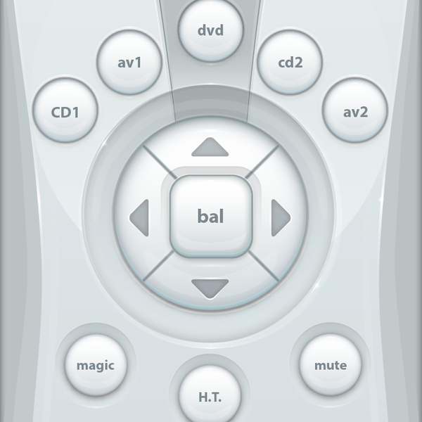 remote control app ui