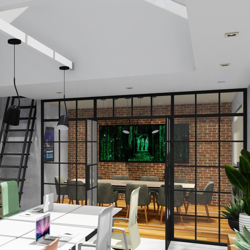 Office design for software development company Design by Gaeah