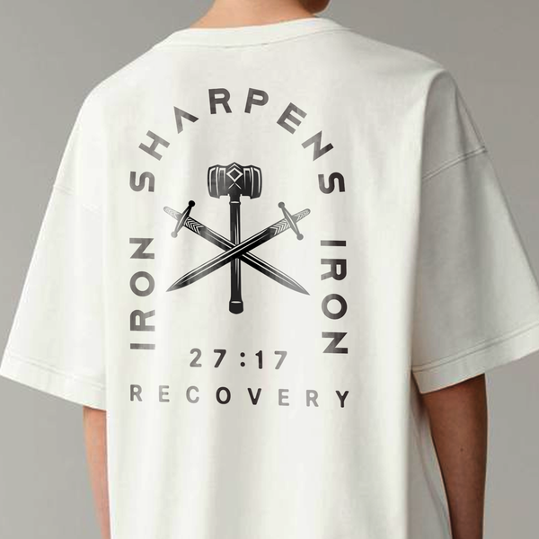 Design by Ali Mursyid titled "Iron Sharpens Iron - Recovery Gear"