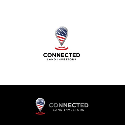 Need a Clean American Map Icon Logo have samples to assist Réalisé par apria12®