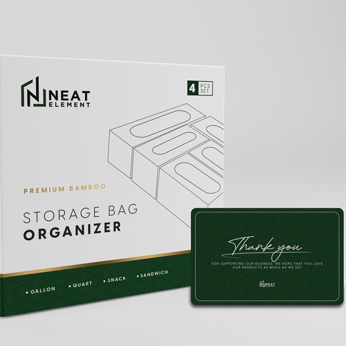 Quality Package Box Design and Insert Card Design by Andy William