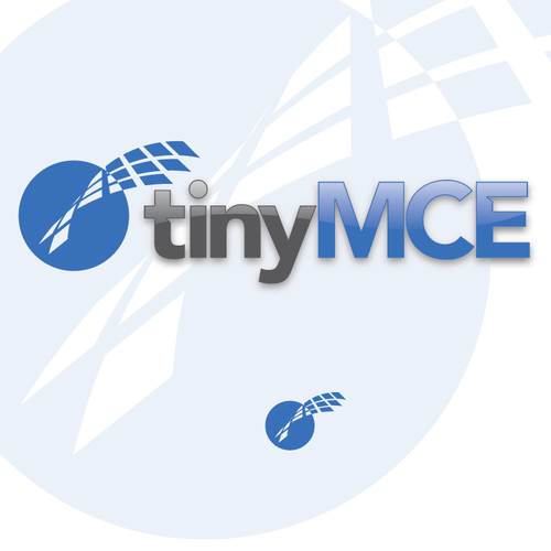 Logo for TinyMCE Website Diseño de palmateer™